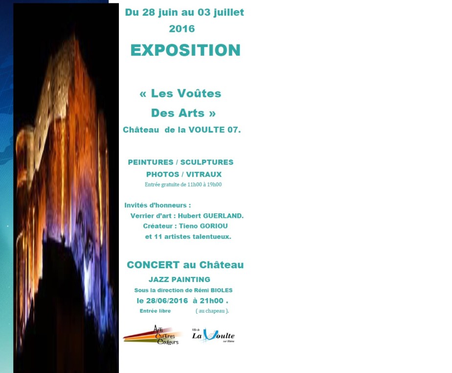 affiche chateau de La Voulte